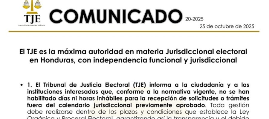 comunicado tje 25-10-2025